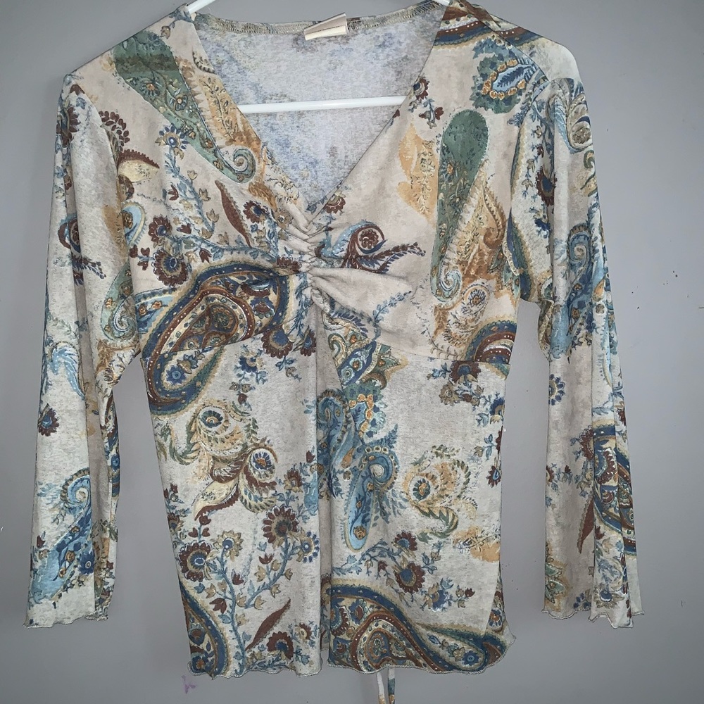 PAISLEY PATTERN TOP FIORLINI INTERNATIONAL
